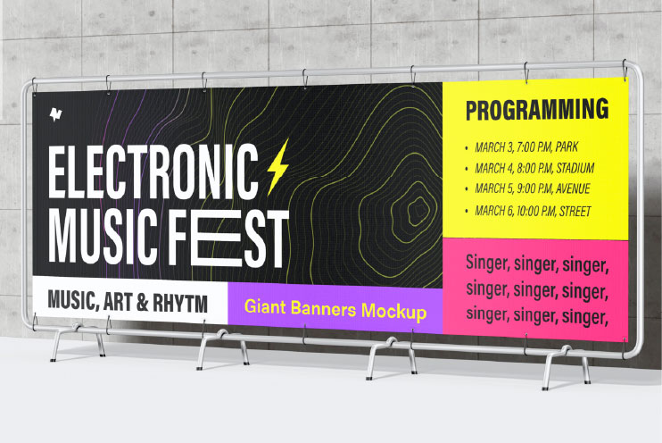 Vinyl PVC banner — Heathrow Printers