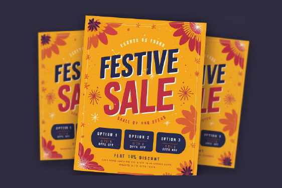 Event promotion flyers — Heathrow Printers